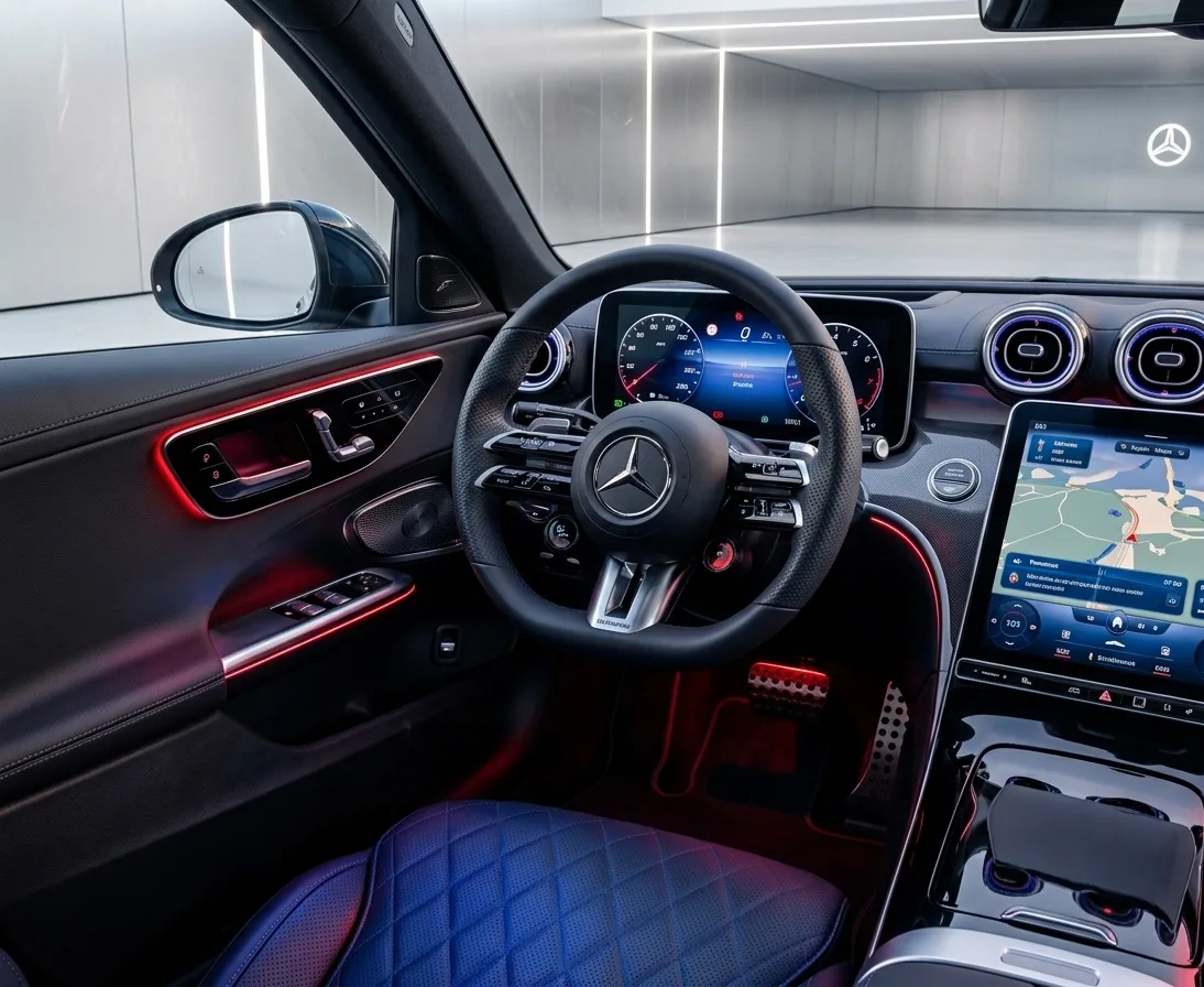Mercedes-AMG CLE 53 — driver seat